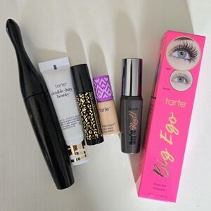 New Tarte, Benefit, & MAC Cosmetics 6 Piece Bundle